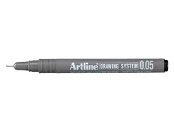 Fineliner Artline technisch 0.05mm zwart