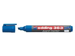 Viltstift edding 363 whiteboard beitel blauw 1-5mm