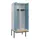 PBM-locker met bank,HxBxD 2120x800x815mm,2vak,vak B 400mm,draaigrendel