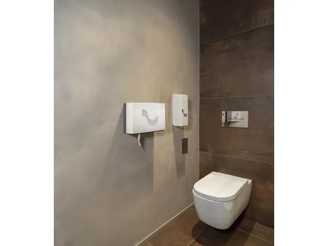 Toiletpapier dispenser Celtex Megamini Bis wit 2 rol