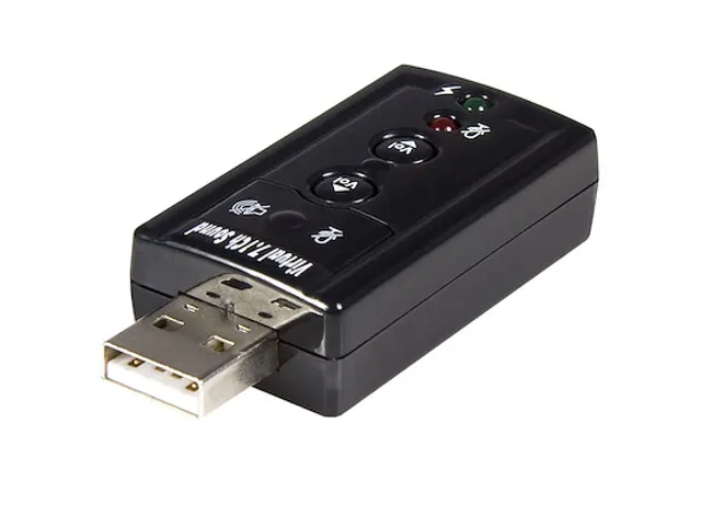 Virtuele 7.1 USB Stereo Audio Adapter Externe Geluidkaart