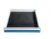 geribbelde rubberen mat,v. lade,BxD 600x600mm
