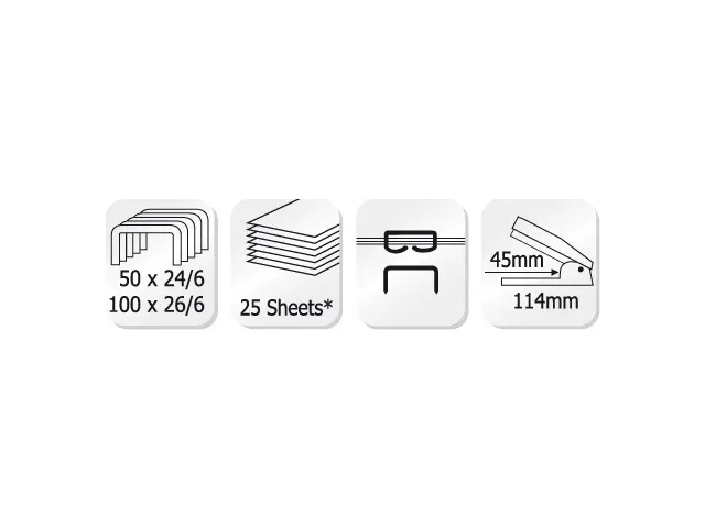 Nietmachine Kangaro Trendy-35 zwart