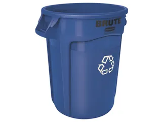 Ronde Brute container 121.1 liter Blauw Rubbermaid - 1