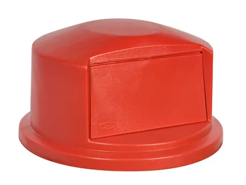 Dome deksel Rood Brute 166.5 Liter Rubbermaid