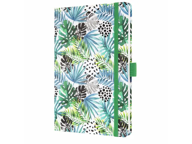 Weekagenda Beauty A5 2026 (NL/FR/EN/DU) Green Jungle Hardcover
