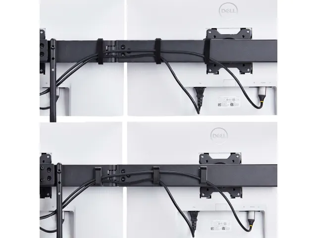 Bras 3 écrans 27 inch Noir