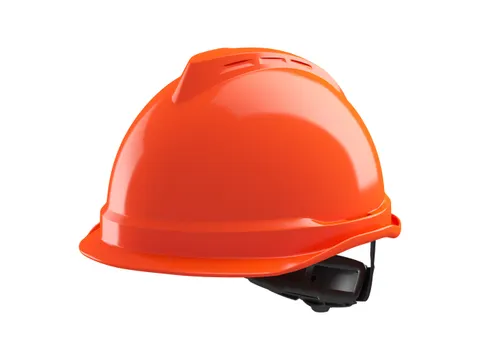 MSA V-Gard 520 veiligheidshelm met Fas-Trac III binnenwerk Oranje