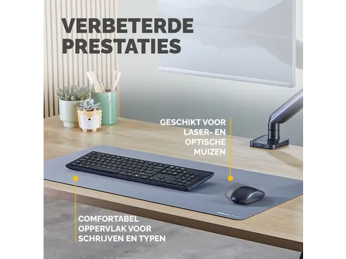 Bureau-onderlegger Fellowes Breyta blauw