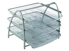 Meshtray 3 set van drie uitschuifbare brievenbakjes voor A4 formaat me
