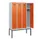 schoollocker,HxBxD 1950x1200x500mm,4vak,vak B 300mm,cil.-slot
