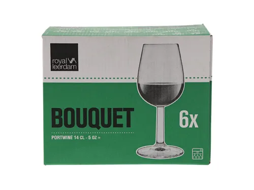 Royal Leerdam Bouquet Port/sherryglas 14cl, doos 6 stuks
