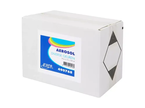Luchtverfrisser 490768 Euro aerosol diverse geuren 12x100ml