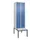 locker met bank,HxBxD 2120x600x815mm,2vak,vak B 300mm,cil.-slot