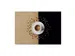 Placemat IEZZY koffiekop bruin 6 stuks
