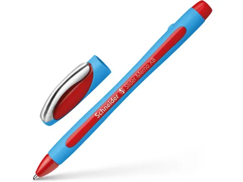 Balpen Schneider Slider Memo Rood Extra Breed
