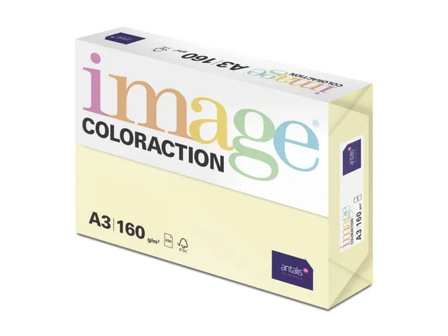 Papier copieur Desert Jaune clair A3 160g 250 feuilles