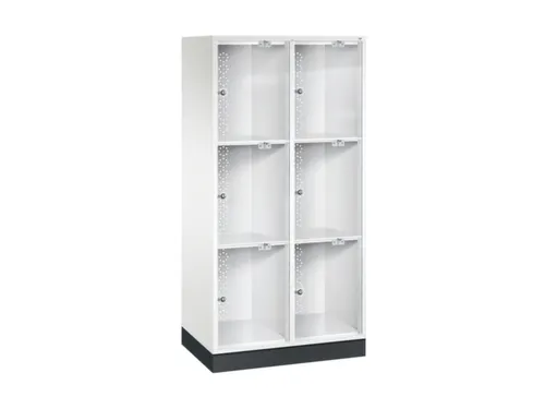 grootvolume-lockersysteem,HxBxD 1750x820x500mm,2x3vakken,cil.-slot