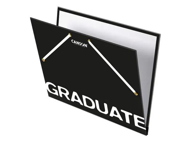 Tekenmap Canson Graduate elastieksluiting 320x450mm zwart