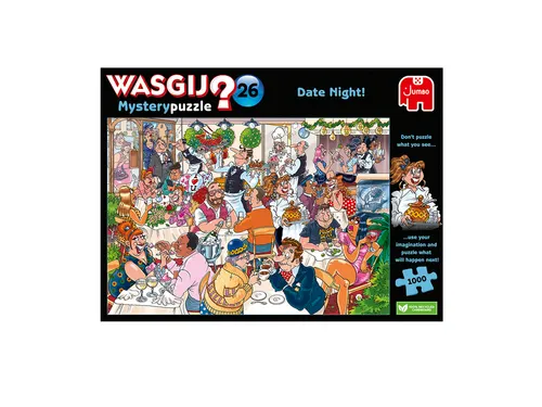 Puzzel Wasgij Mystery 26 Date Night! 1000 stukjes