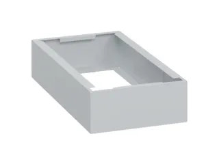 sokkel,HxBxD 100x250x500mm,kunststof,RAL7035,meerprijs - 1