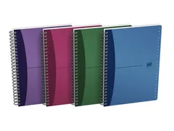 Indexboek Oxford Urban Mix A5 90vel alfabet lijn Assorti