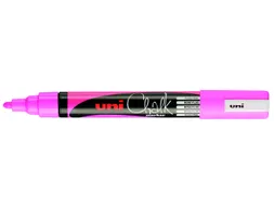 Krijtstift Uni-ball chalk rond 1.8-2.5mm fluor roze