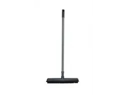 Rubber bezem met Telescoopsteel Zwart breedte 35cm