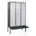 locker voor scheiding van kleding,HxBxD 2120x1200x815mm,3vak