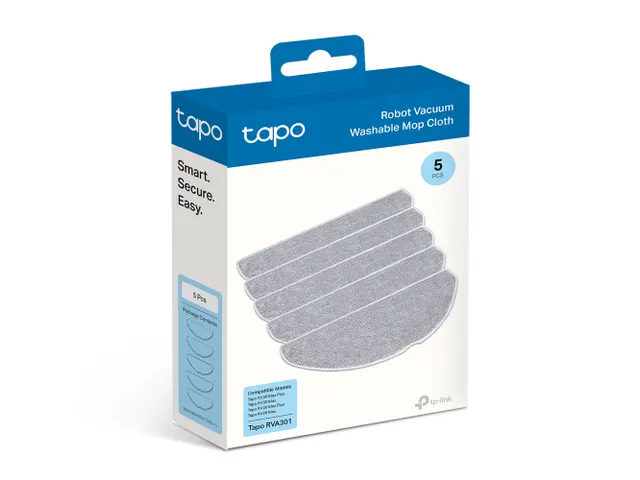 Tapo Robotstofzuiger Wasbare Dweil (5 Stuks)