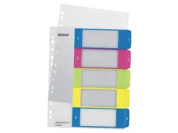 WOW printbare index, 5 tabs