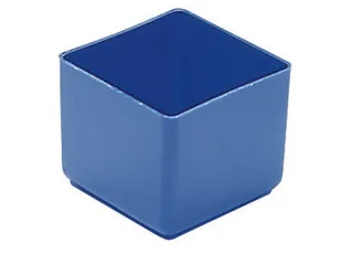 Inzetbak HxLxB 40x49x49mm Polystyreen Blauw 50 stuks - 1