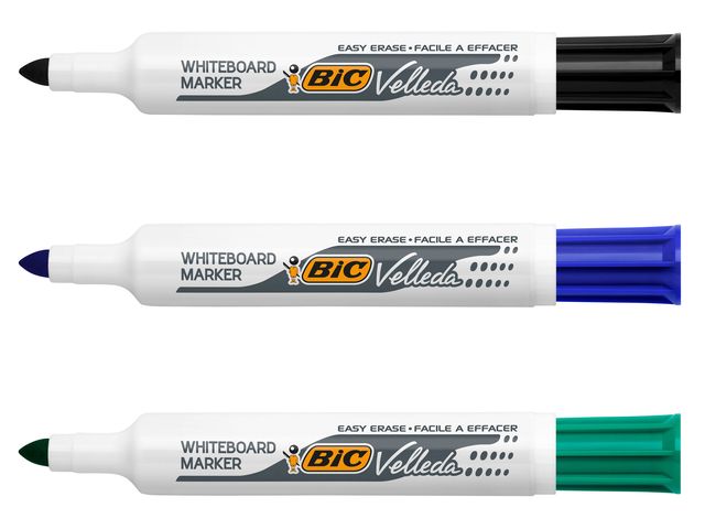 Achetez BIC Velleda 1711 Feutres pour Tableau Blanc Effaçables à