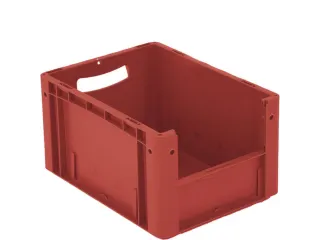 Euronorm Stapelkrat M. Grijpopening Pp Hxlxb 220X400X300Mm Rood - 2
