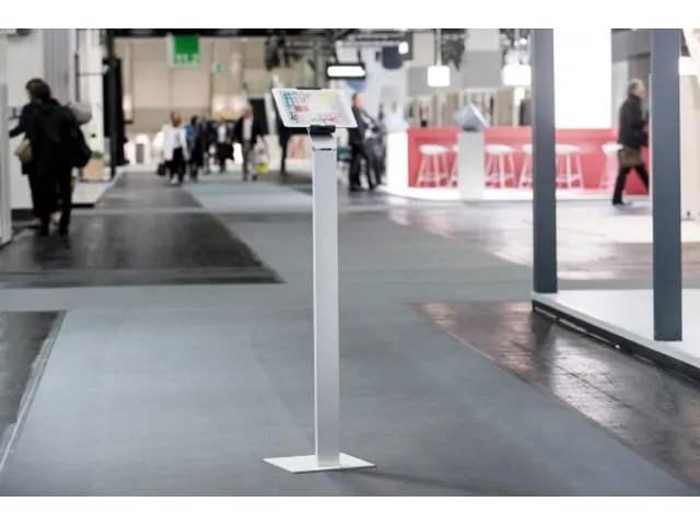 Durable Tablethouder Vloer Metaal Zilver