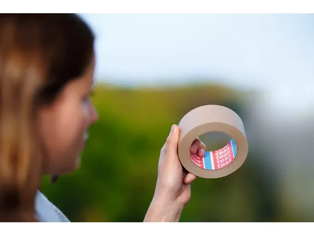 Tesa 4713 Papieren verpakkingstape 50mmx50 meter Bruin 36 rollen