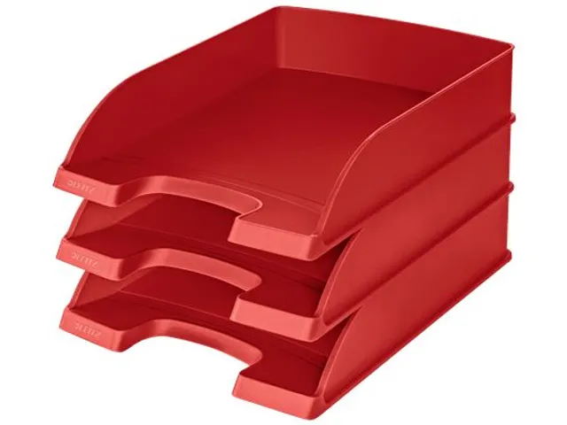 Brievenbak Leitz 5227 Plus standaard rood A4