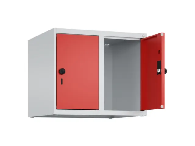 opzetkast,v. locker,2vak.,vak B 300mm,HxBxD 500x600x500mm,vleugeldeur