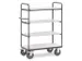 Esd-etagewagens 9200 4 Etages 500kg 850x500mm