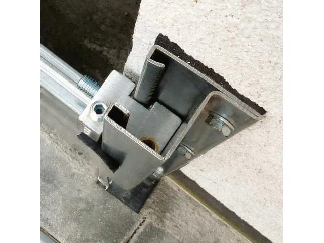 bescherming tegen hoog water montage binnenwelving H 300mm B 3000mm