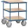Tafelwagen 2417 600kg 700x700mm 3 etages hout RAL5007