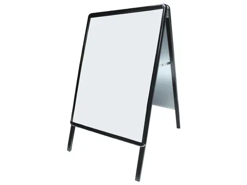 Stoepbord Seco A-frame A1 32mm zwart weersbestendig