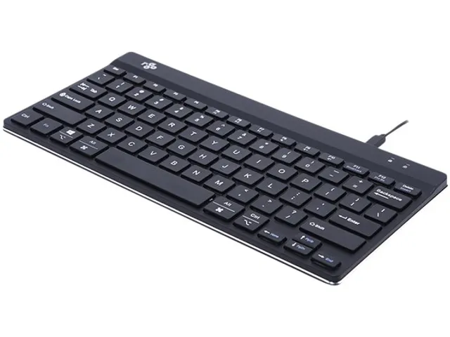 Toetsenbord R-Go Ergonomisch Compact Break QWERTY (US) Zwart
