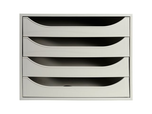 Vida Designs Commode de chevet Denver à 2 tiroirs (blanche), H 40 x L
