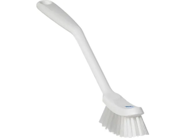 Smalle Afwasborstel Vikan 290mm Wit medium vezel