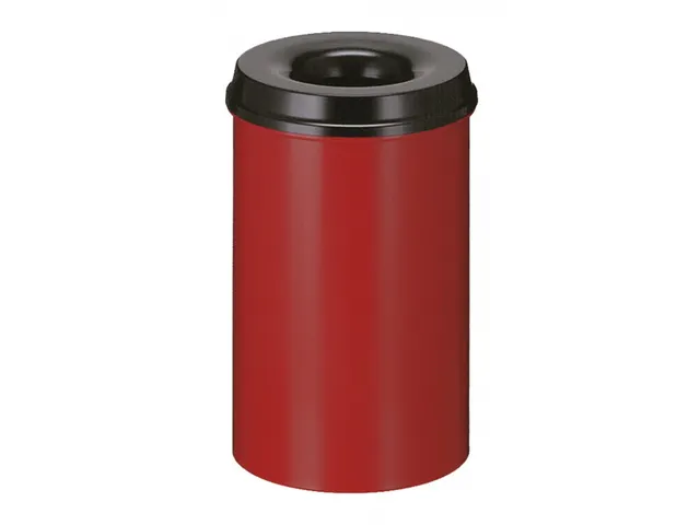 Vlamdovende Papierbak 20 Liter Rood Zwart