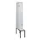 Z-garderobekast,HxBxD 2120x300x815mm,2vak,vak B 300mm,draaigrendel