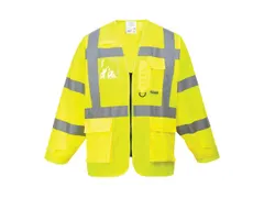 Portwest S475 fluohesje, fluo geel, maat L, per stuk