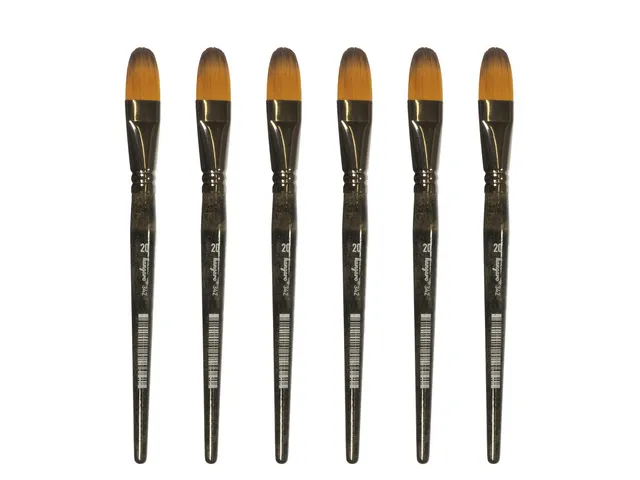 Penseel Kangaro Serie 342 kattentong Nr. 20 synthetisch doos 6 stuks