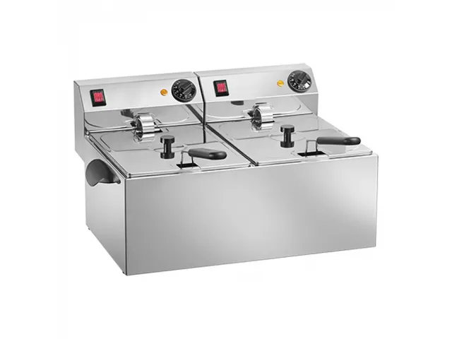 Titanium Friteuse 8+8 Liter elektrisch